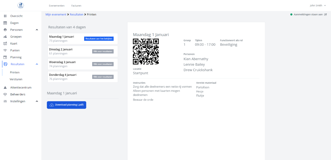 Duidelijke instructies